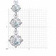 Серебряная подвеска SOKOLOV с Swarovski