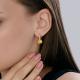 Серьги из лимонного серебра Diamant с жемчугом