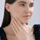 Серебряное кольцо Diamant с фианитом