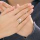 Серебряное кольцо Diamant с фианитом