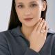 Серебряное кольцо Diamant с фианитом