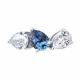 Серебряное кольцо Diamant с ювелирным кристаллом