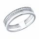 Серебряное кольцо Diamant с фианитом