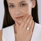 Серебряное кольцо Diamant с фианитом