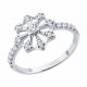 Серебряное кольцо Diamant с фианитом