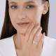 Серебряное кольцо Diamant с фианитом