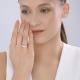 Серебряное кольцо Diamant с фианитом