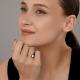 Серебряное кольцо Diamant с фианитом