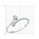 Серебряное кольцо Diamant с фианитом