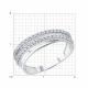 Серебряное кольцо Diamant с фианитом