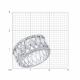 Серебряное кольцо Diamant с фианитом