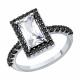 Серебряное кольцо Diamant с фианитом