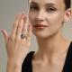 Серебряное кольцо Diamant с фианитом