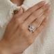 Серебряное кольцо Diamant с фианитом