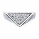 Серебряное кольцо Diamant с фианитом