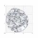 Серебряное кольцо Diamant с фианитом