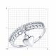 Серебряное кольцо Diamant с фианитом