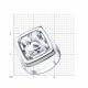 Серебряное кольцо Diamant с фианитом