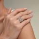 Серебряное кольцо Diamant с фианитом