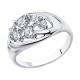 Серебряное кольцо Diamant с фианитом