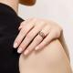 Серебряное кольцо Diamant с фианитом