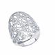 Серебряное кольцо Diamant