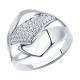 Серебряное кольцо Diamant с фианитом