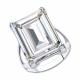 Серебряное кольцо Diamant с кристаллом Swarovski