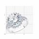 Серебряное кольцо Diamant с фианитом