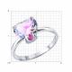 Серебряное кольцо Diamant с фианитом