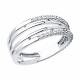 Серебряное кольцо Diamant с фианитом