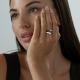 Серебряное кольцо Diamant с фианитом и эмалью