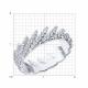Серебряное кольцо Diamant с фианитом