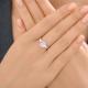 Серебряное кольцо Diamant с ювелирным кристаллом