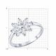 Серебряное кольцо Diamant с фианитом