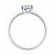 Серебряное кольцо Diamant с фианитом