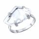 Серебряное кольцо Diamant с ювелирным кристаллом