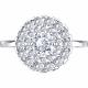 Серебряное кольцо Diamant с фианитом