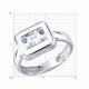 Серебряное кольцо Diamant с фианитом