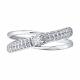Серебряное кольцо Diamant с фианитом