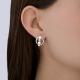 Серебряные серьги Diamant с жемчугом