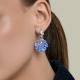 Серебряные серьги Diamant с фианитом