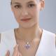 Серебряная подвеска Diamant с эмалью