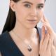 Серебряная подвеска Diamant с эмалью