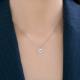 Серебряная подвеска Diamant с фианитом