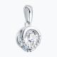 Серебряная подвеска Diamant с фианитом
