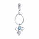 Серебряная подвеска Diamant с фианитом