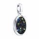 Серебряная подвеска Diamant с ювелирным кристаллом