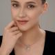 Серебряная подвеска Символ года Лошадь Diamant с фианитом