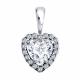 Серебряная подвеска Diamant с фианитом
